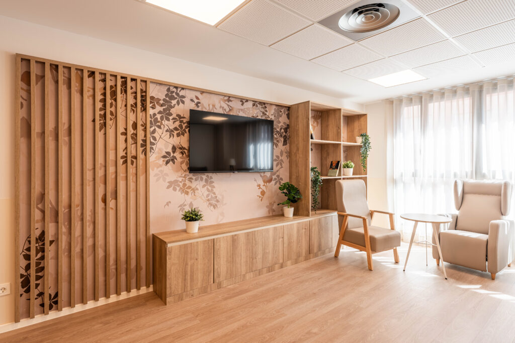 Sala de convivencia Vallparadís Badalona Casa Badina 2